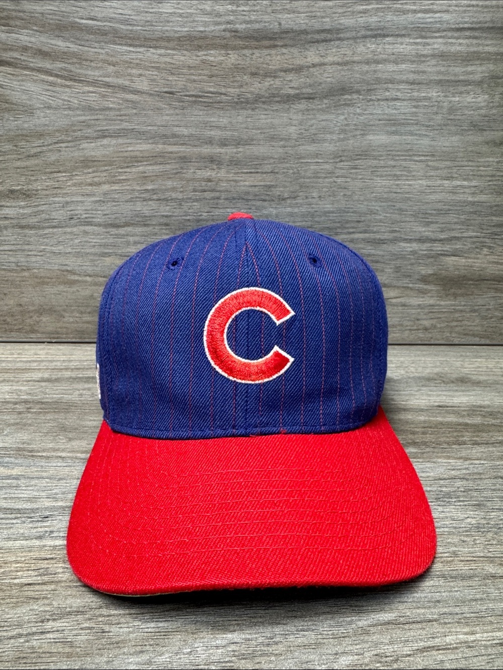 Vintage Chicago cubs Pinstripe Baseball Cap/hat